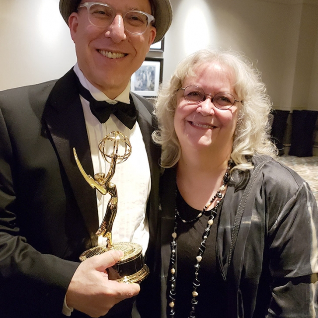 Peter and Amy win Emmy for Robert Shaw: Man of Many Voices